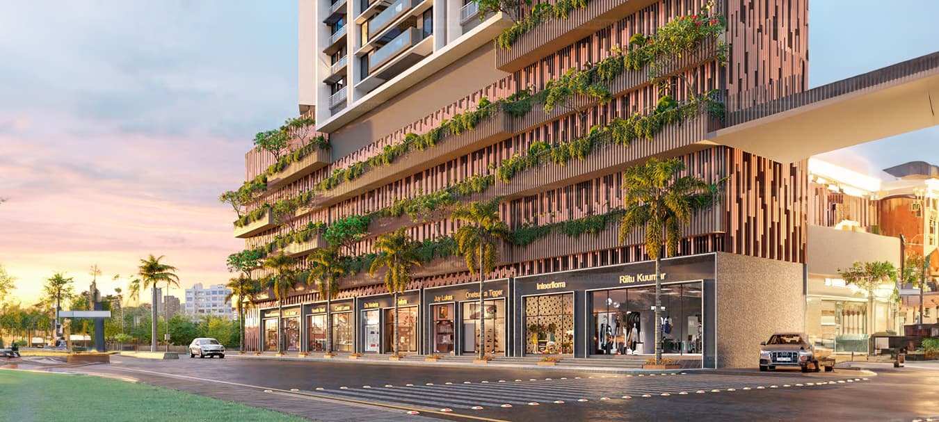 Bharat Auravistas tower render, Oshiwara Andheri West